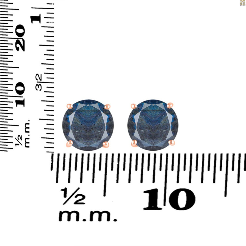 Labradorite Stud Earring LBD-RDE-1437.