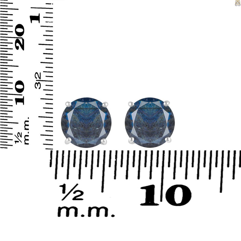 Labradorite Stud Earring LBD-RDE-1437.