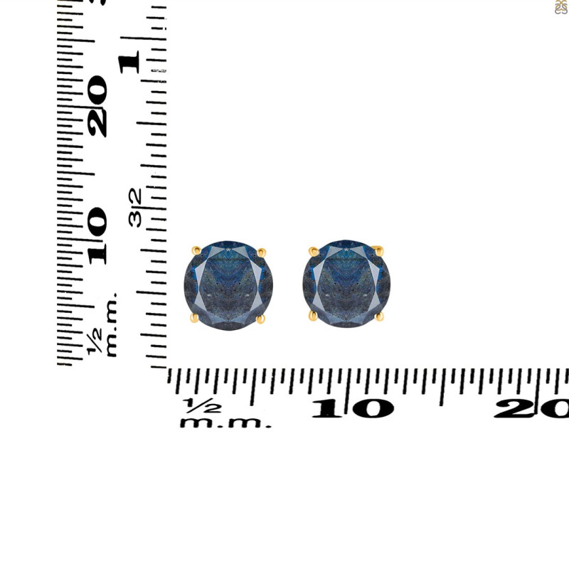 Labradorite Stud Earring LBD-RDE-1438.