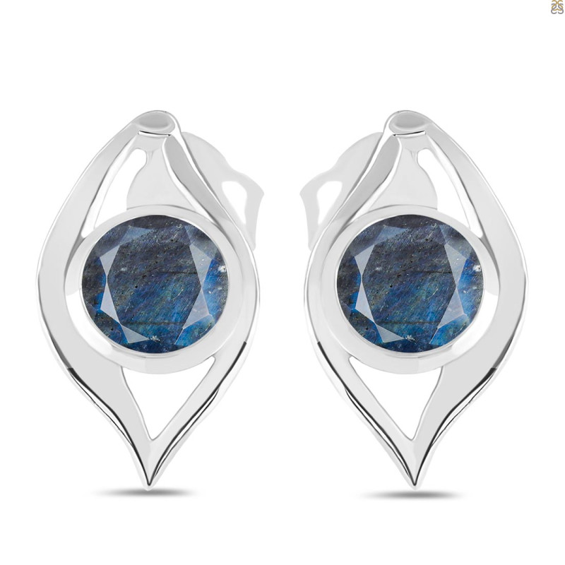 Labradorite Stud Earring LBD-RDE-21.
