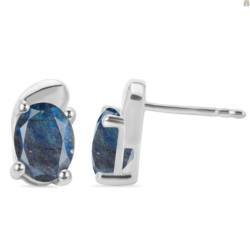 Labradorite Stud Earring LBD-RDE-28.