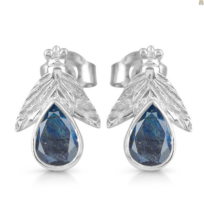 Labradorite Stud Earring LBD-RDE-33.