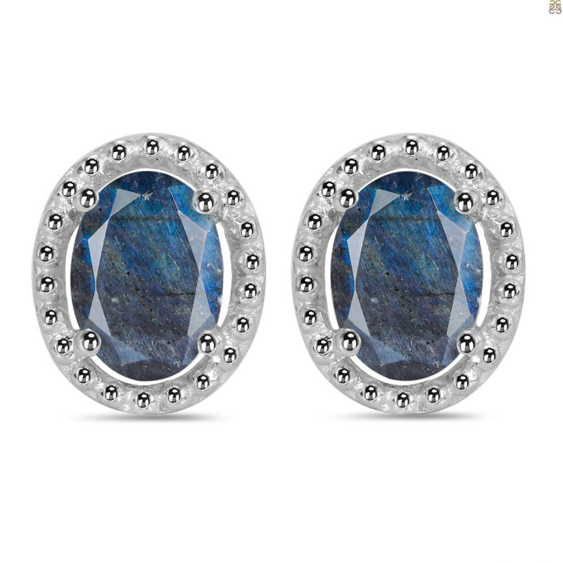 Labradorite Stud Earring LBD-RDE-34.