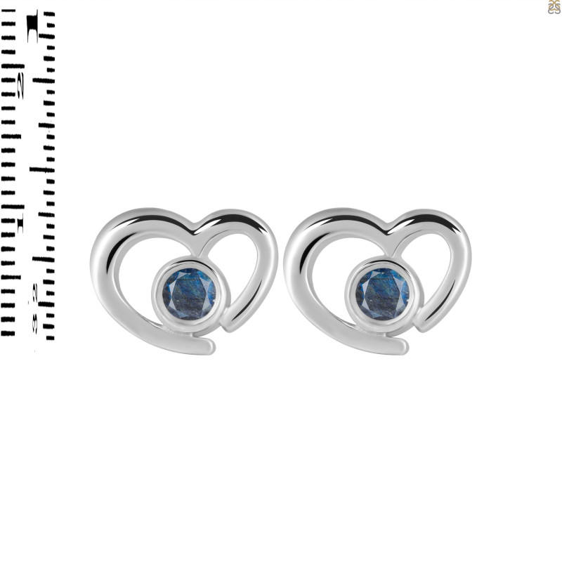 Labradorite Stud Earring LBD-RDE-610.