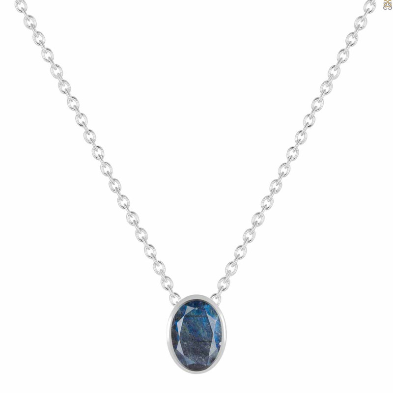 Labradorite Necklace LBD-RDN-455.