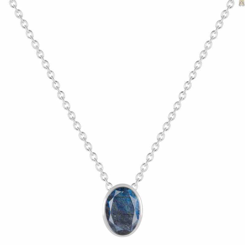 Labradorite Necklace LBD-RDN-456.