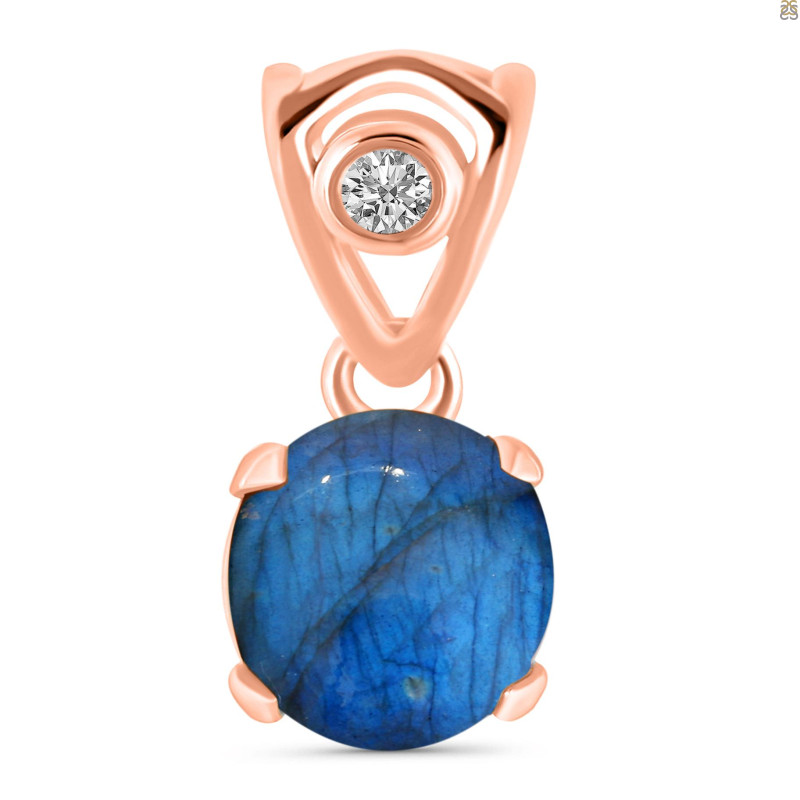 Labradorite Pendant LBD-RDP-558-V-LOOP.