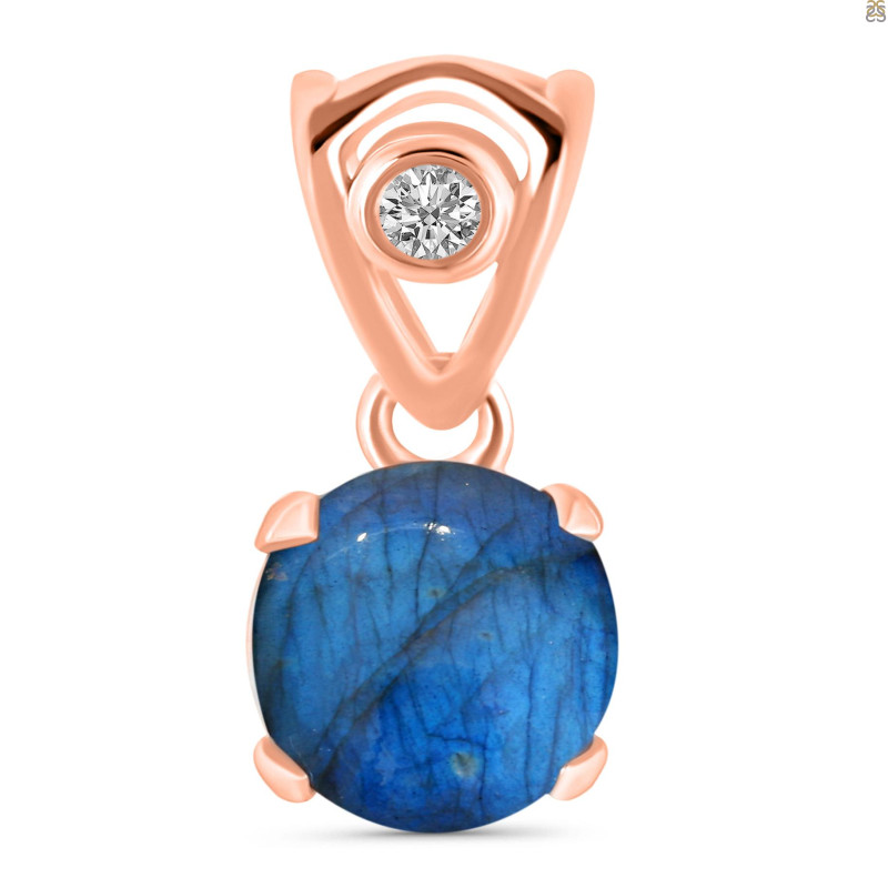 Labradorite Pendant LBD-RDP-559-V-LOOP.