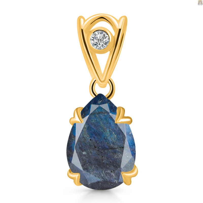 Labradorite Pendant LBD-RDP-746-V-LOOP.
