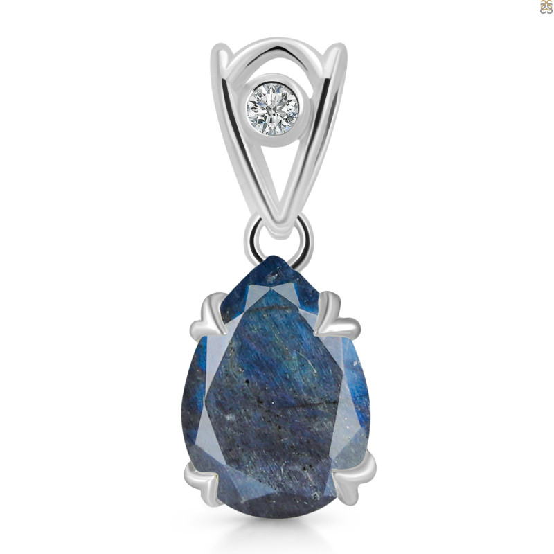 Labradorite Pendant LBD-RDP-746-V-LOOP.