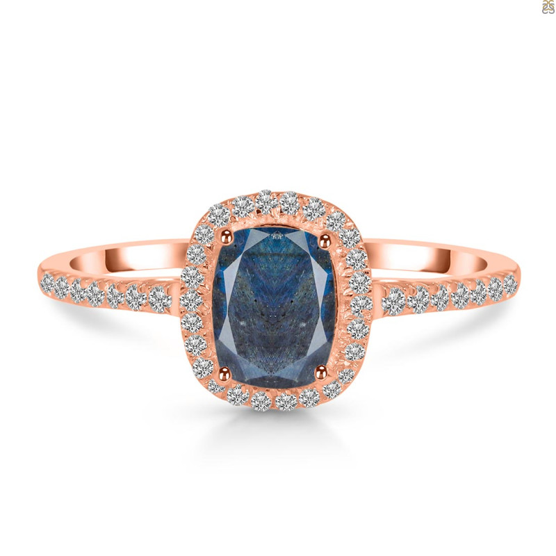 Labradorite & White Topaz Ring LBD-RDR-3263.