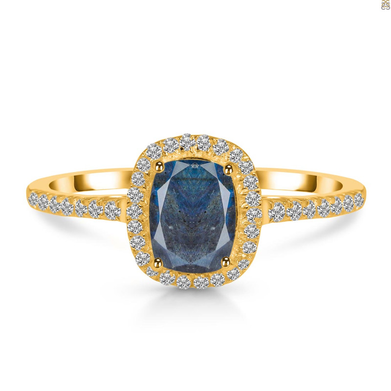 Labradorite & White Topaz Ring LBD-RDR-3263.