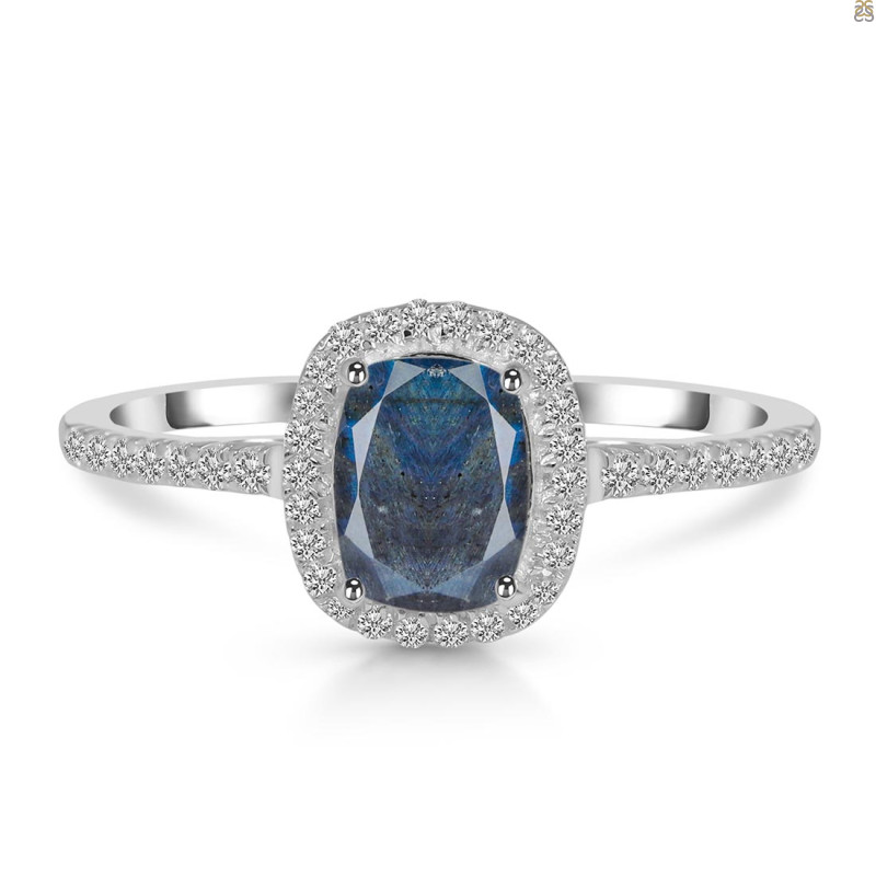Labradorite & White Topaz Ring LBD-RDR-3263.