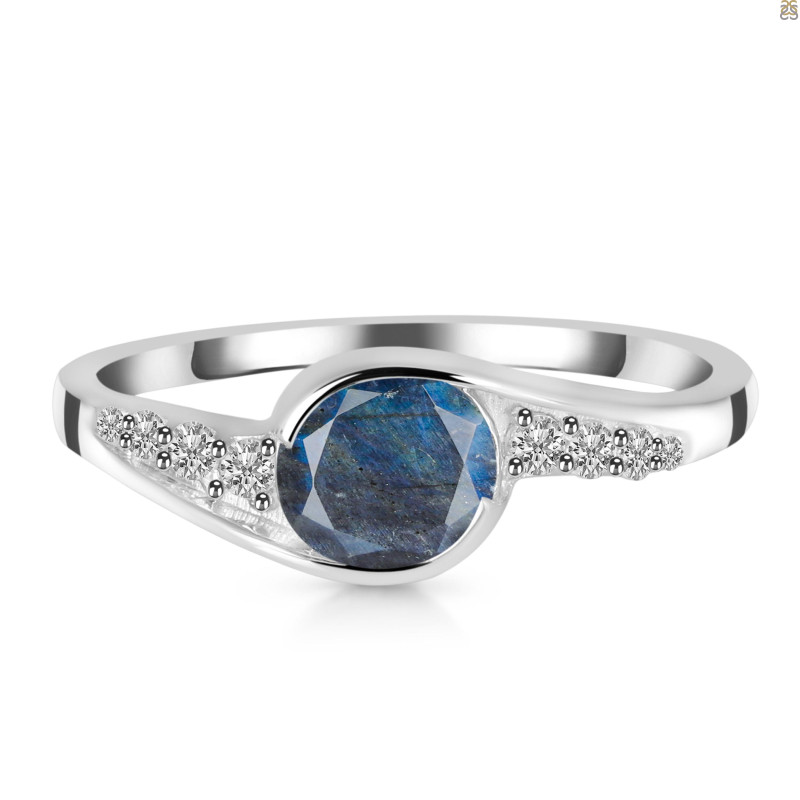 Labradorite & White Topaz Ring LBD-RDR-403.