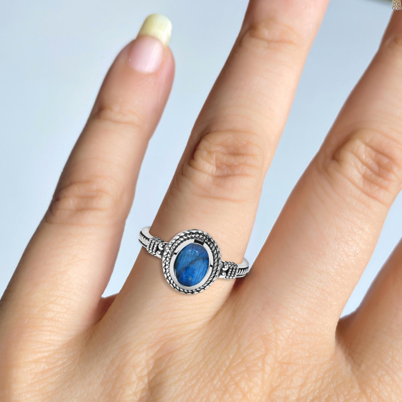 Labradorite Ring LBD-RDR-814.