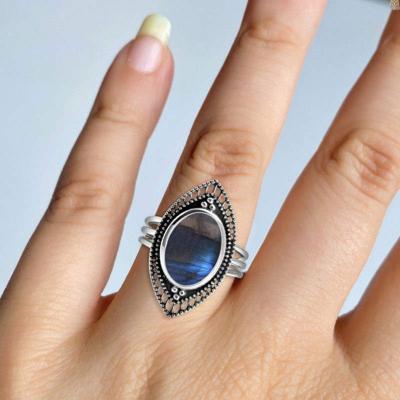 Labradorite Ring LBD-RDR-87.