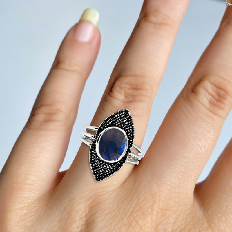 Labradorite Ring LBD-RDR-92.