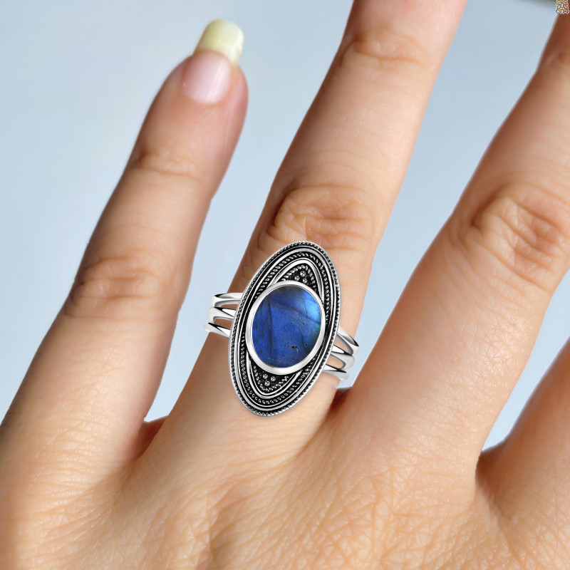 Labradorite Ring LBD-RDR-95.