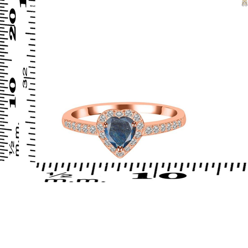 Labradorite & White Topaz Ring LBD-RR-423.