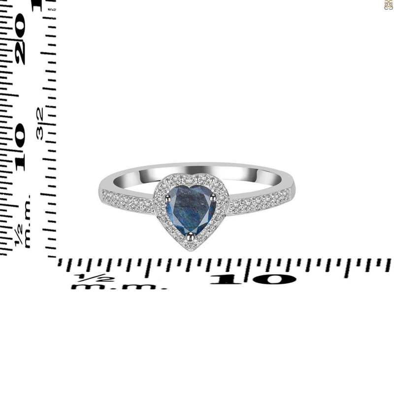Labradorite & White Topaz Ring LBD-RR-423.
