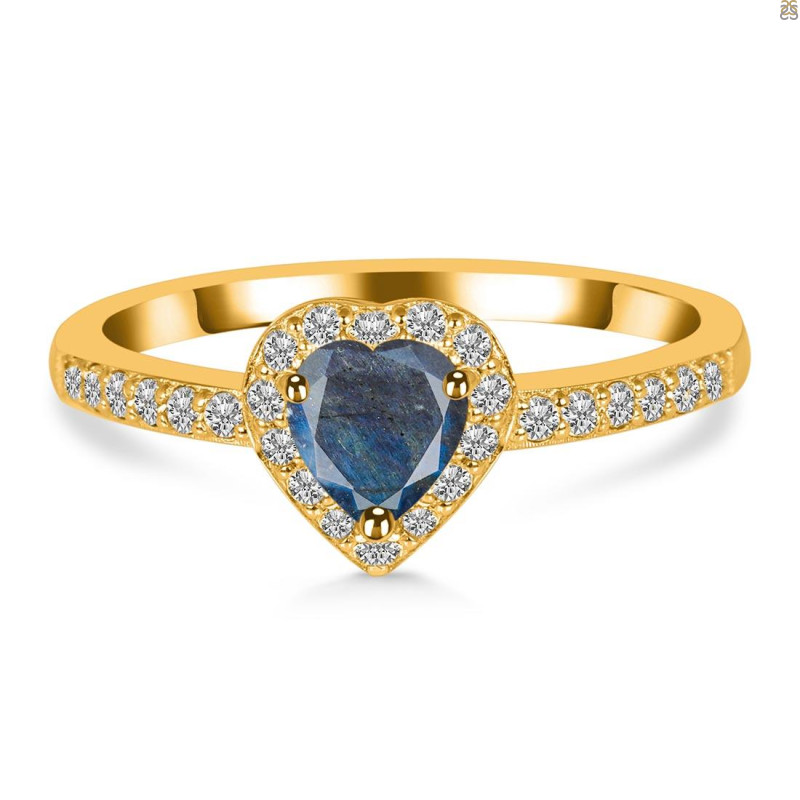 Labradorite & White Topaz Ring LBD-RR-423.