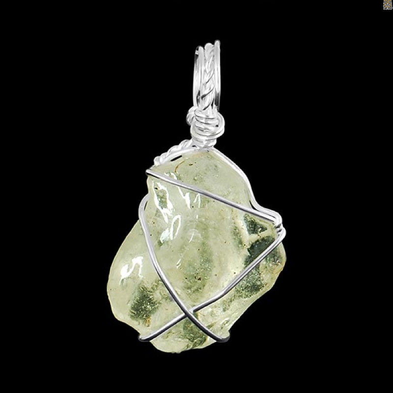 Libyan Desert Glass Pendant-SP LDG-1-112