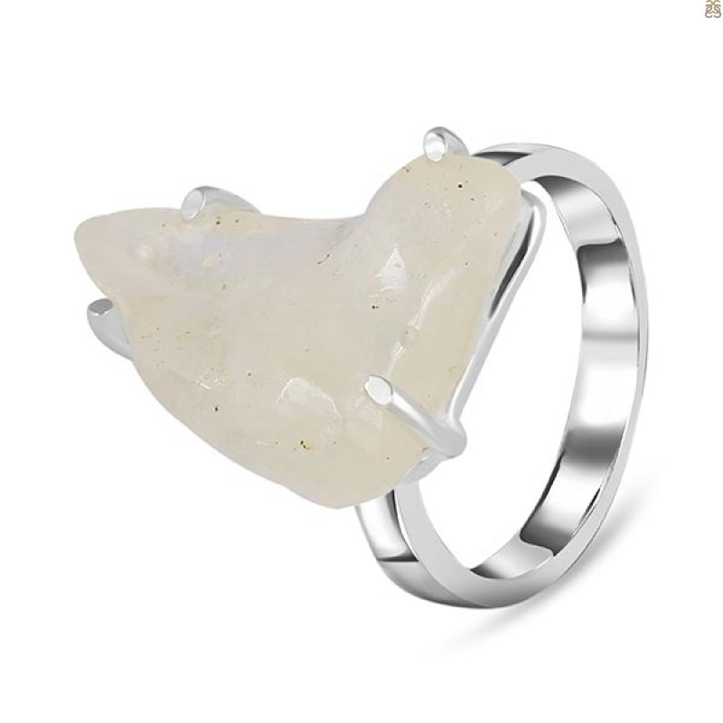 Libyan Desert Glass Ring-R-Size-8 LDG-2-16