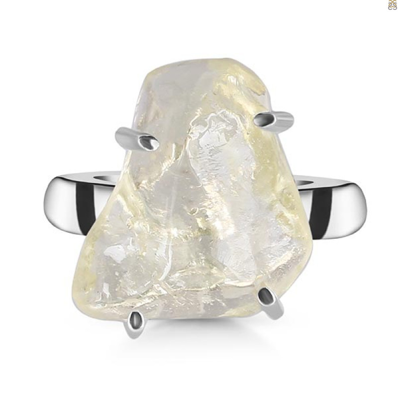 Libyan Desert Glass Ring-R-Size-8 LDG-2-30