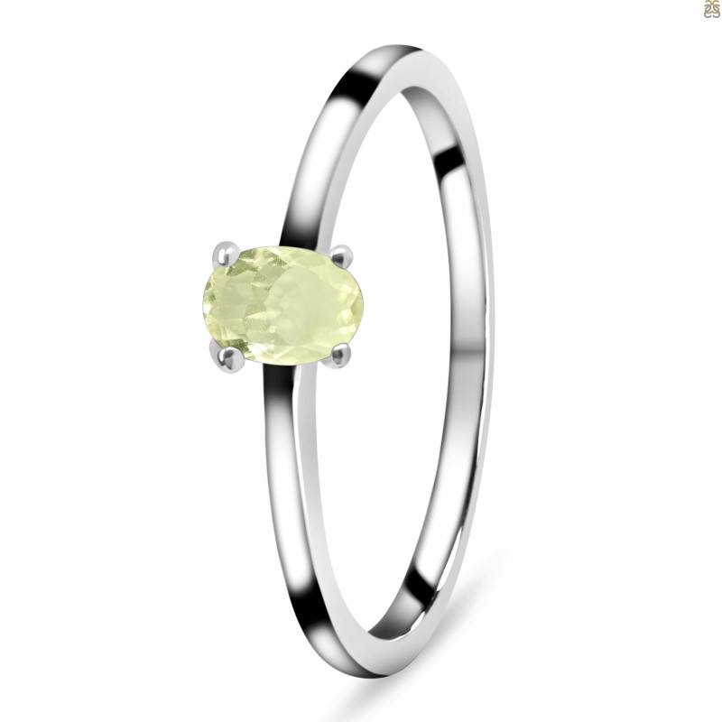 Libyan Desert Glass Ring LDG-RDR-2507.