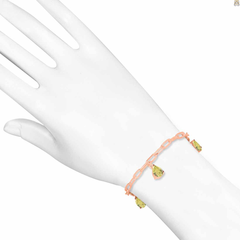 Lemon Quartz Bracelet LEM-RDB-171.
