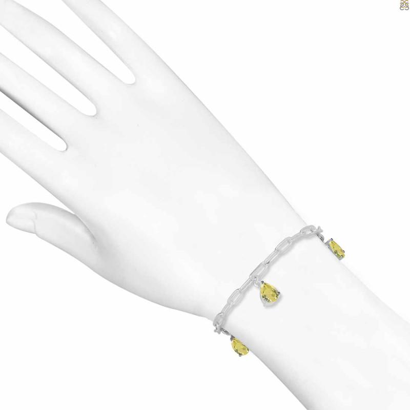 Lemon Quartz Bracelet LEM-RDB-171.