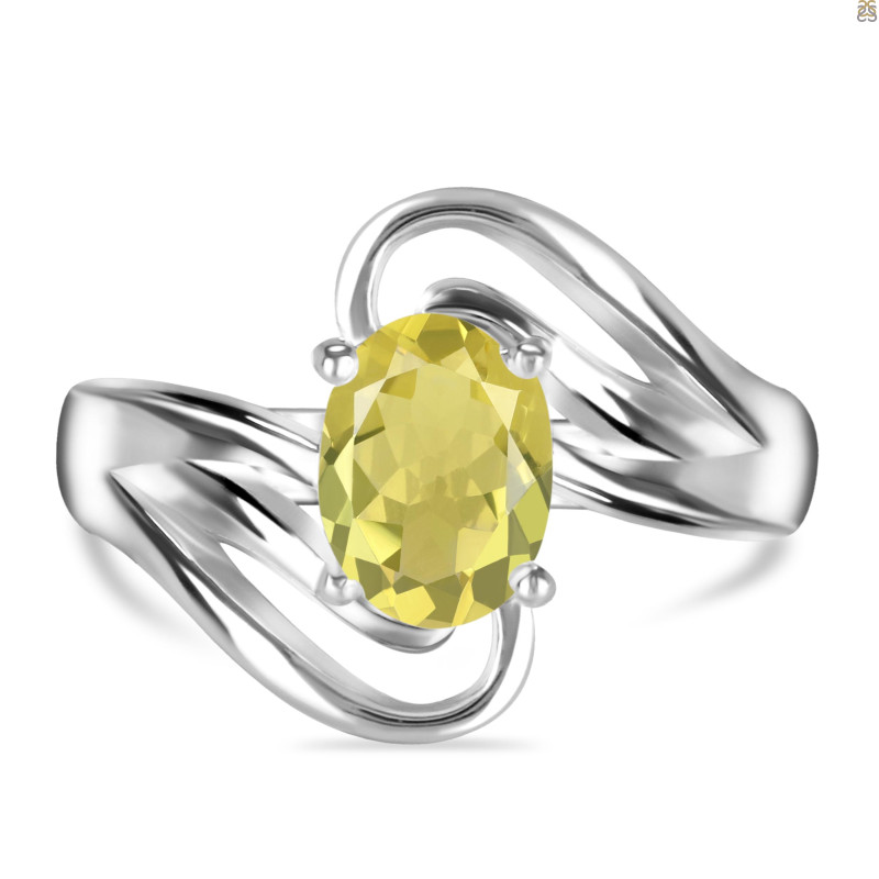 Lemon Quartz Ring LEM-RDR-16.