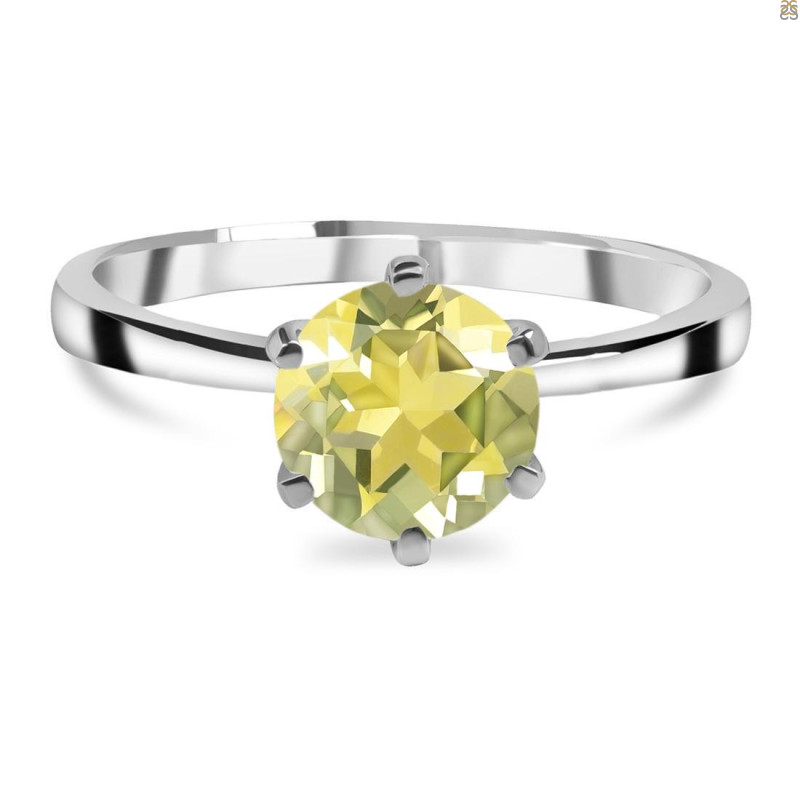 Lemon Quartz Ring LEM-RDR-1789.