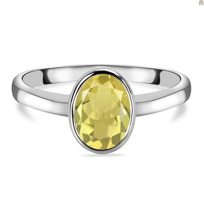 Lemon Quartz Ring LEM-RDR-1883.