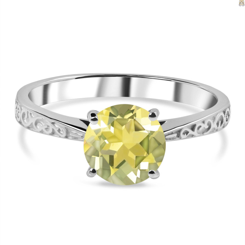 Lemon Quartz Ring LEM-RDR-1931.