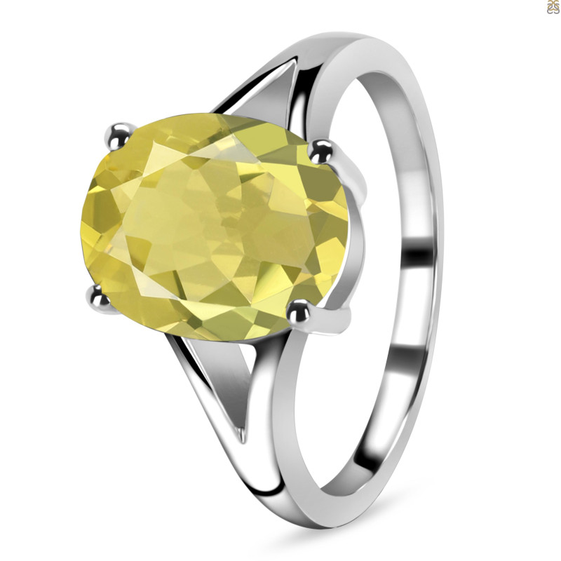 Lemon Quartz Ring LEM-RDR-2120.