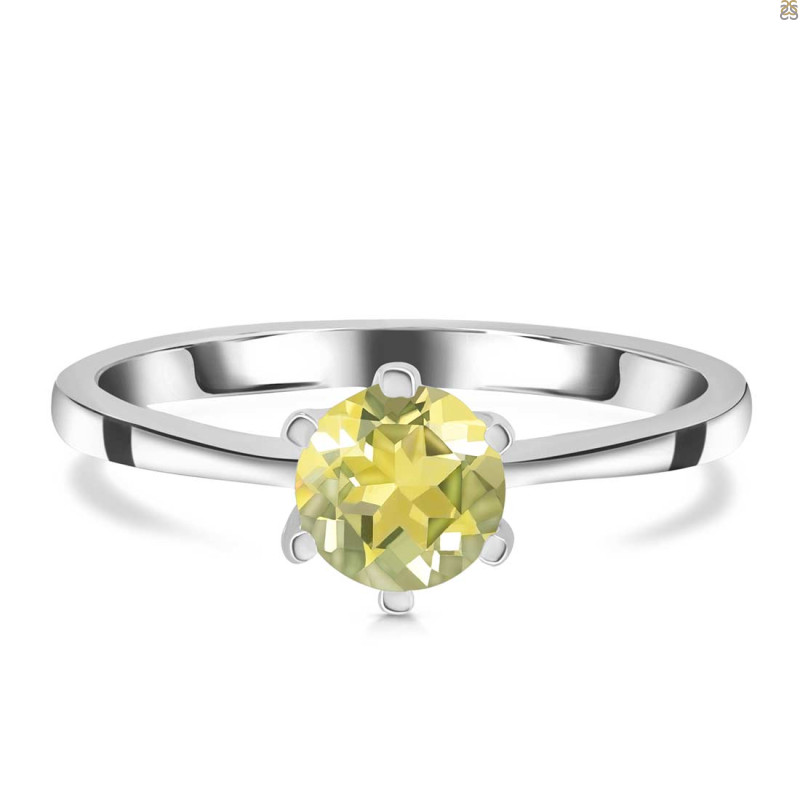 Lemon Quartz Ring LEM-RDR-2125.