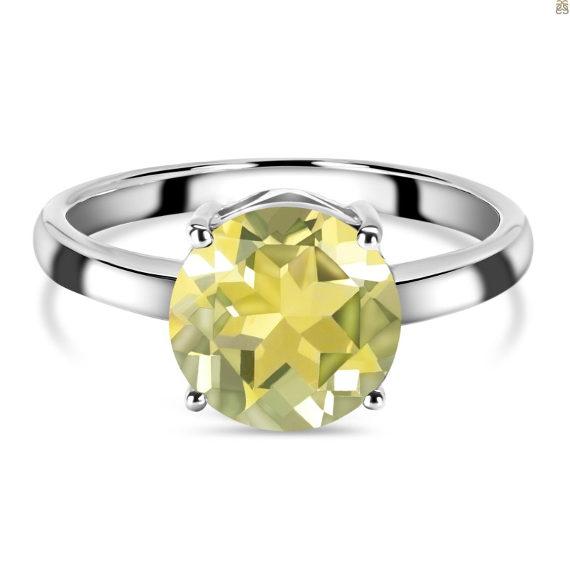 Lemon Quartz Ring LEM-RDR-2370.