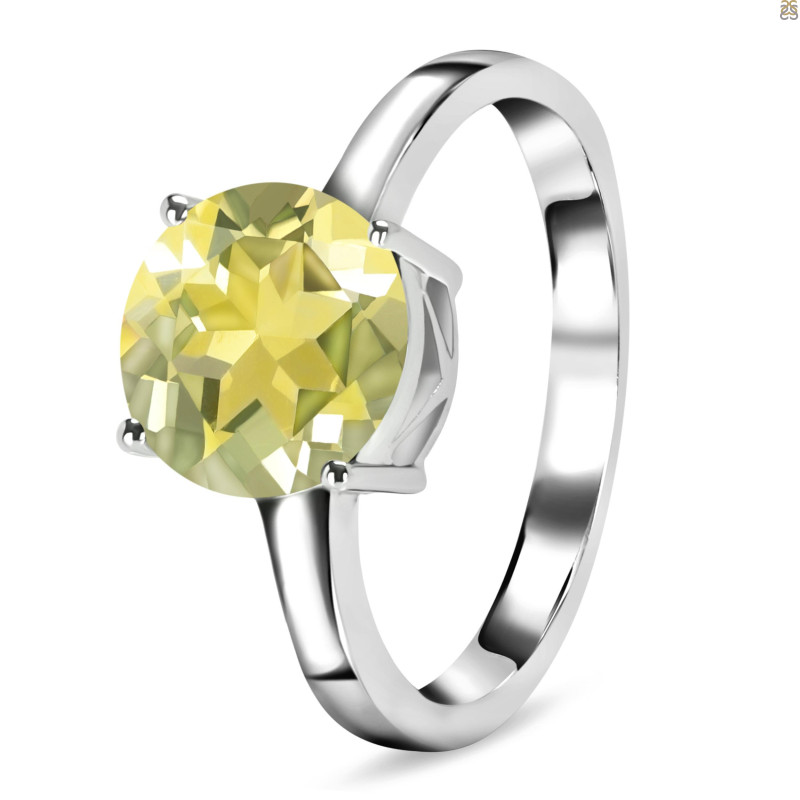 Lemon Quartz Ring LEM-RDR-2370.