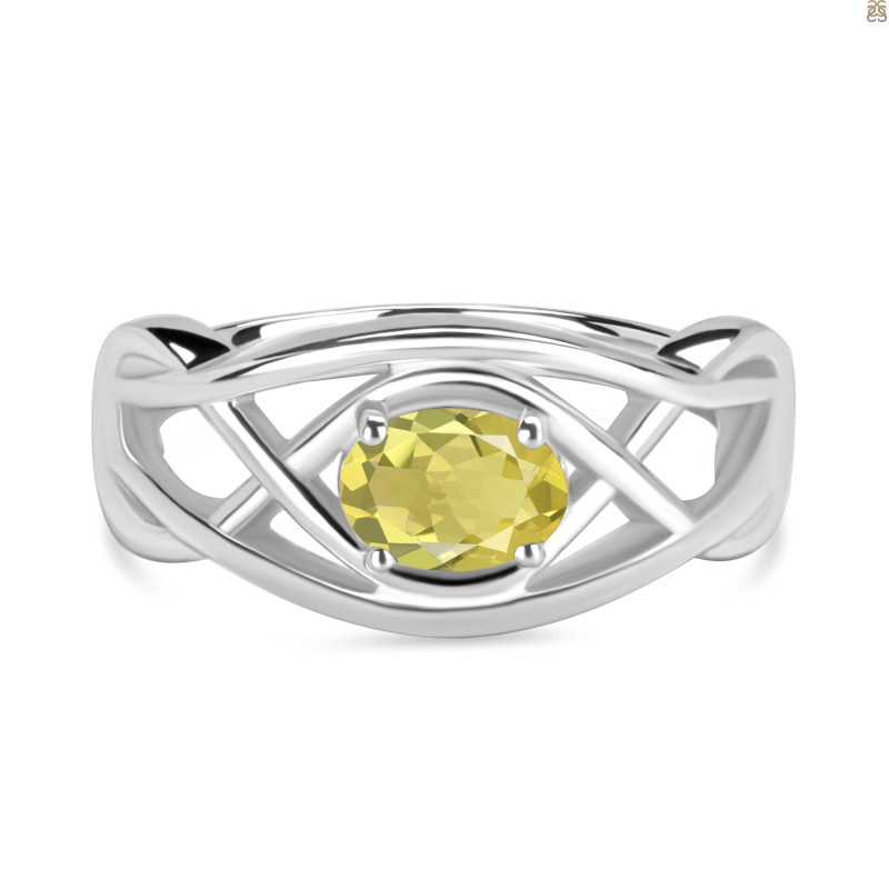 Lemon Quartz Ring LEM-RDR-26.