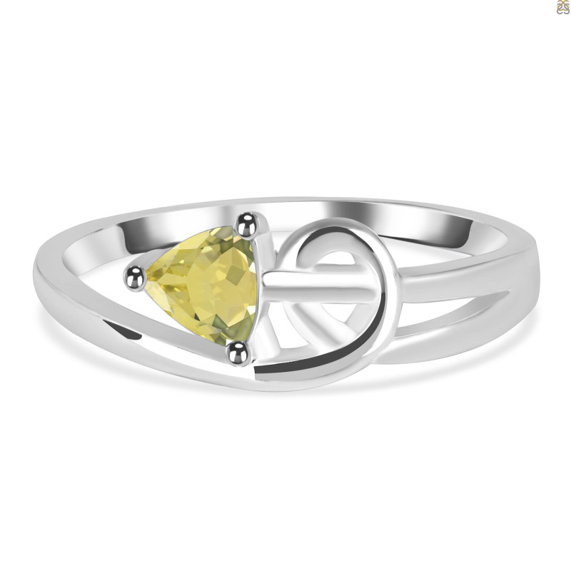 Lemon Quartz Ring LEM-RDR-2628.