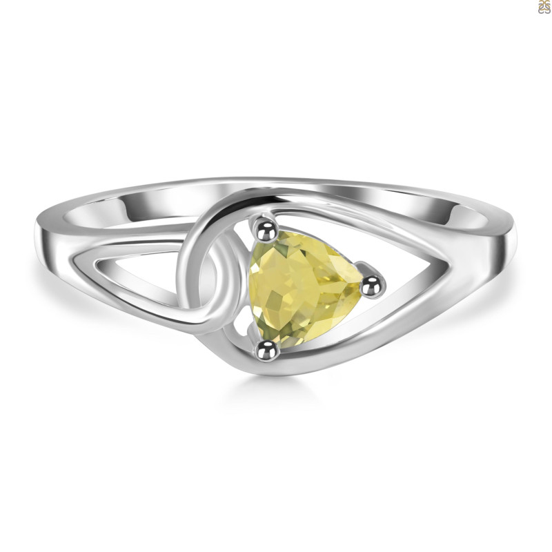 Lemon Quartz Ring LEM-RDR-2676.
