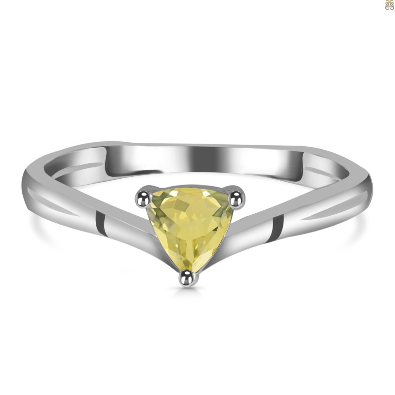 Lemon Quartz Ring LEM-RDR-2694.