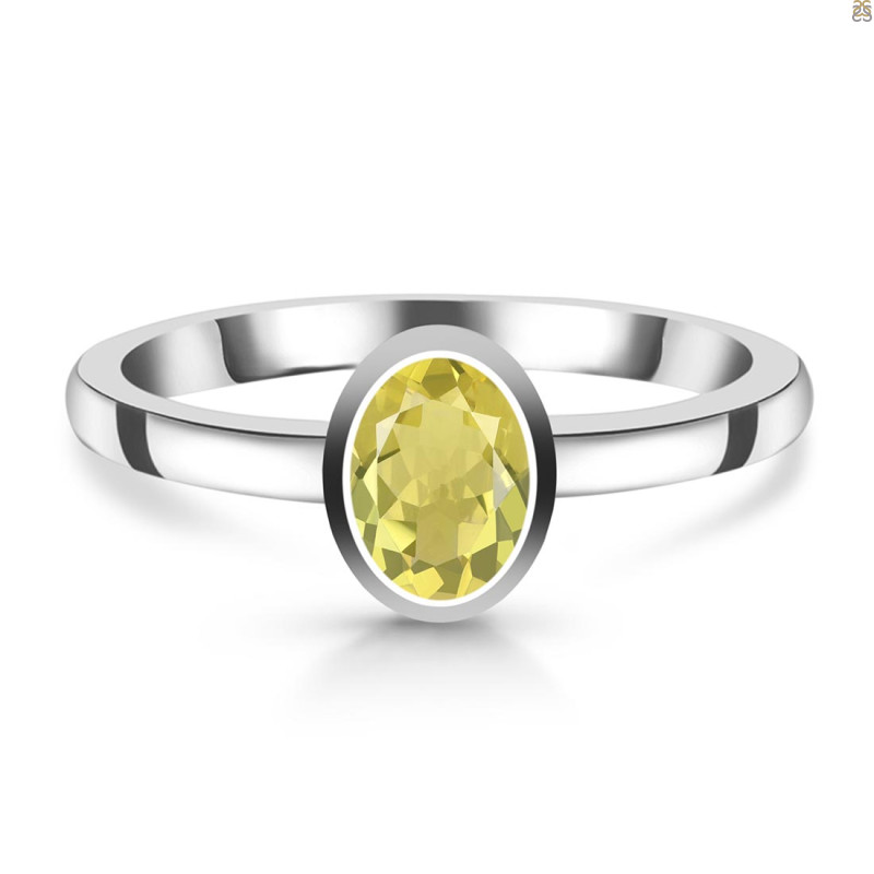 Lemon Quartz Ring LEM-RDR-3251.