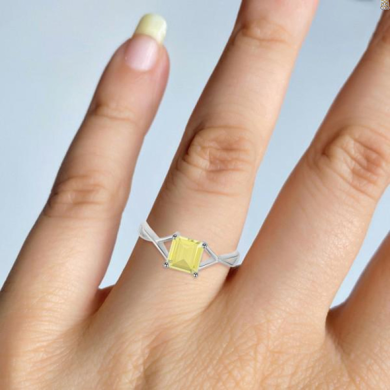 Lemon Quartz Ring LEM-RDR-361.