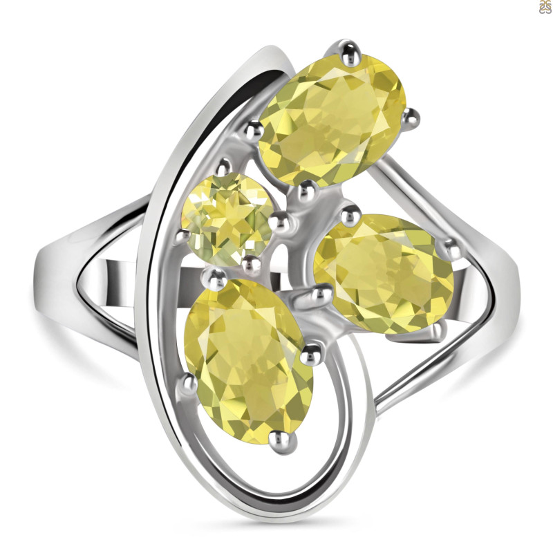 Lemon Quartz Ring LEM-RDR-38.
