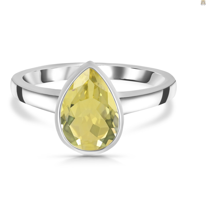 Lemon Quartz Ring LEM-RDR-4028.