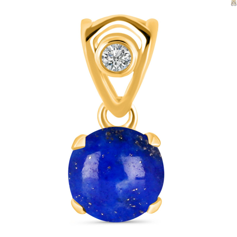 Lapis Pendant LLP-RDP-557-V-LOOP.