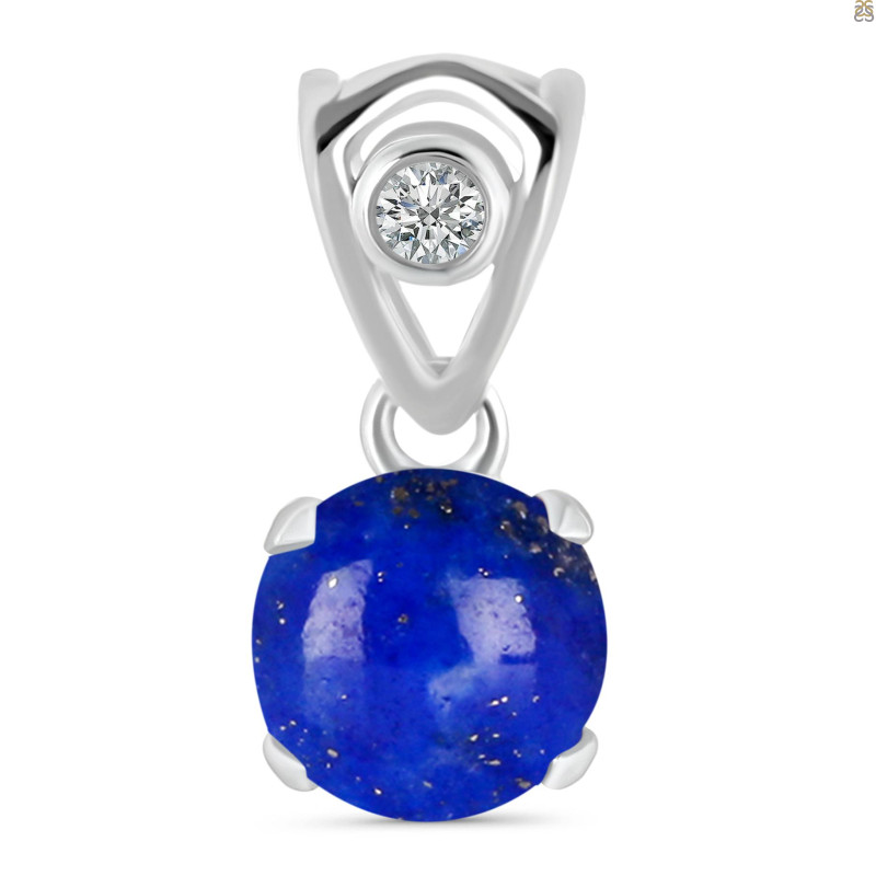 Lapis Pendant LLP-RDP-557-V-LOOP.