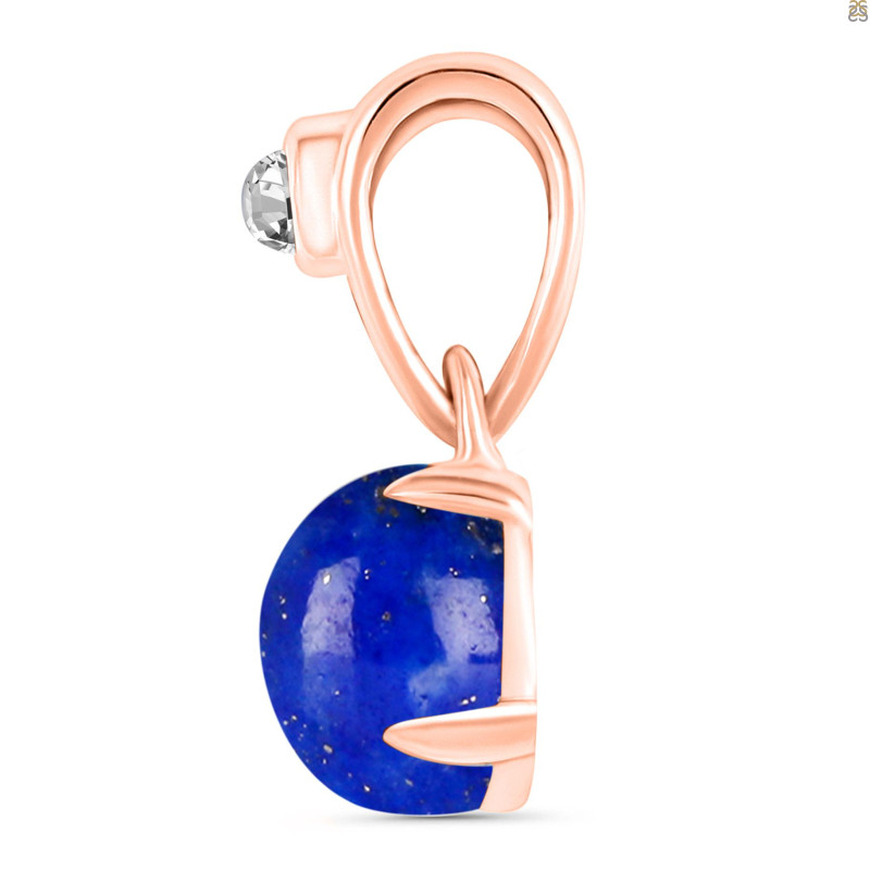Lapis Pendant LLP-RDP-557-V-LOOP.